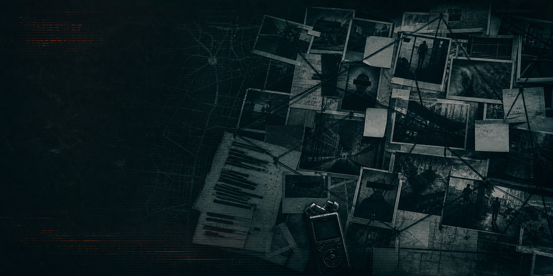 A dark research wall used as a visual frame for sourced regional attack patterns